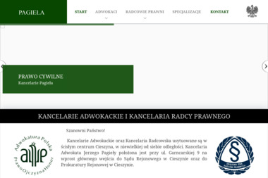 Kancelarie Adwokackie Pagieła - Adwokat Cieszyn
