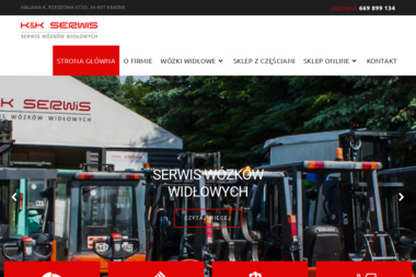 K&K SERWIS - Serwisowanie Wózków Widłowych Krasne