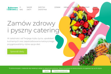 Kolorowo i Zdrowo - Zdrowy Catering Dietetyczny - Catering Dietetyczny Białystok