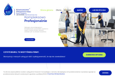 KSF Kompleksowe Sprzątanie Firm - Sprzątanie Biur Rano Gdynia