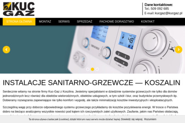 Kuc-Gaz - Urządzenia, materiały instalacyjne Koszalin