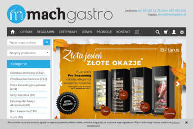 MACH-GASTRO Jacek Mach - Regały Metalowe Zielona Góra