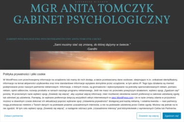Gabinet Psychologiczny Mgr Anita Tomczyk - Psychoterapia Miechów