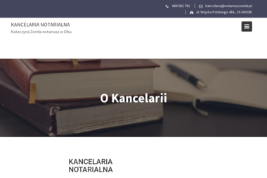 Kancelaria Notarialna - Katarzyna Zemła - Notariusz Ełk