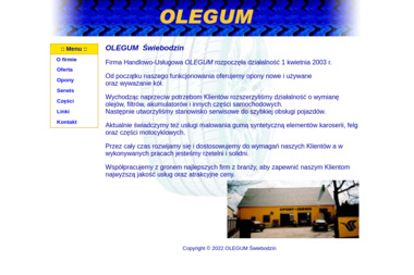 Firma Handlowo-Usługowa  OLEGUM - Naprawa Powypadkowa Świebodzin