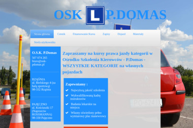OSK P. Domas - Nauka Jazdy Pajęczno