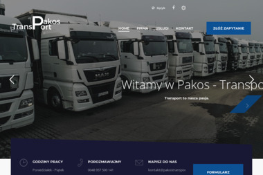 Pakos-Transport - Transport Ciężarowy Żabice