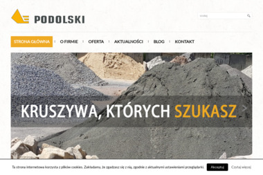 Podolski Kruszywa - Żwir Ogrodowy Zielonki
