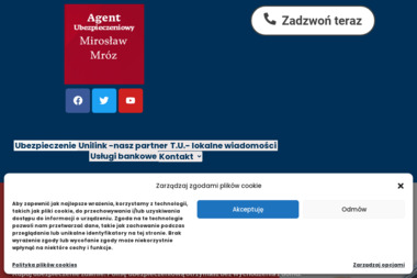 Agent Ubezpieczeniowy Mirosław Mróz - Ubezpieczenia Samochodowe Tylmanowa