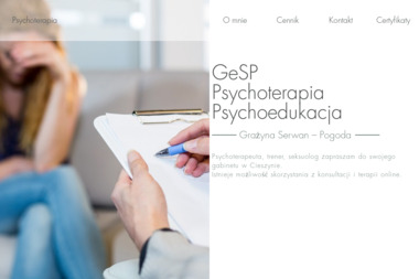 GeSP Psychoterapia Psychoedukacja - Psychoterapia Cieszyn