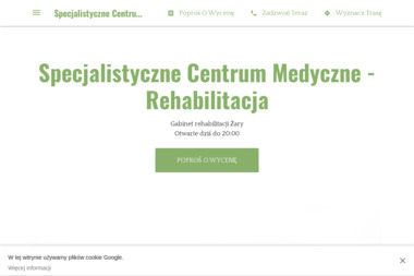 Specjalistyczne Centrum Medyczne - Rehabilitacja - Rehabilitacja Żary