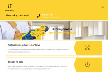 Remontuj - kompleksowe remonty mieszkań - Sufit Napinany w Łazience Poznań