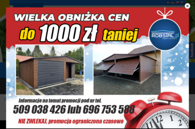 FPHU ROBERT KURNIK - Garaże blaszane Krasne-Lasocice
