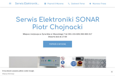 Serwis Elektroniki SONAR - Serwis RTV Żyrardów