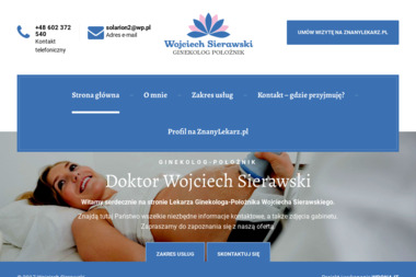 Ginekolog dr Wojciech Sierawski - Gabinet Ginekologiczny Nowy Dwór Mazowiecki