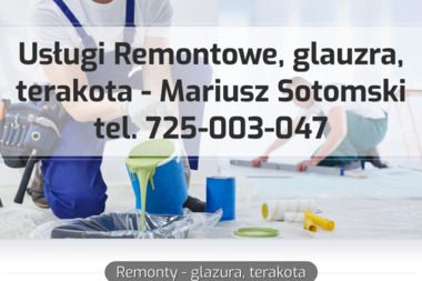 Usługi Remontowe Mariusz Sotomski - Usługi Glazurnicze Maków Mazowiecki