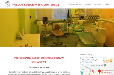 Gabinet Stomatologiczny lek. stomatolog Wysocki Radosław - Gabinet Dentystyczny Sochaczew