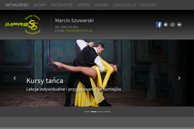 Studio Tańca Towarzyskiego IMPRESS - Nauka Tańca Dzierżoniów