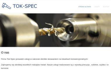 Tok-Spec - Usługi cnc Knurów