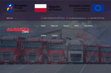 AGROMEX Trans sp. z o.o. - Usługi Transportowe Międzynarodowe Ł&oacute;dź