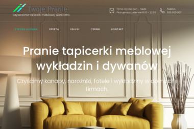 Twoje Pranie - Czyszczenie Dywanów Warszawa