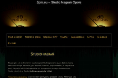 3pm.eu - Studio Nagrań Opole