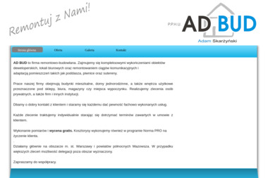 P.P.H.U. Ad Bud - Malowanie Lokali Firmowych Pułtusk