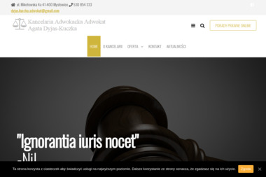 Kancelaria Adwokacka Agata Dyjas-Kuczka - Porady Prawne Mysłowice