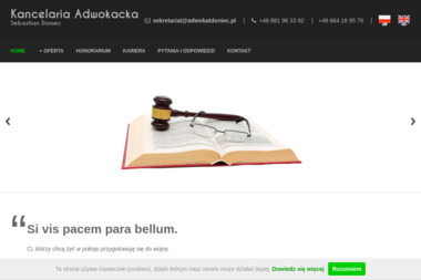 Kancelaria Adwokacka Sebastian Doniec - Kancelaria Adwokacka Gorlice