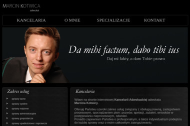 Adwokat Marcin Kotwica - Kancelaria Adwokacka Opole