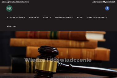 Adwokat Agnieszka Winnicka-Sęk - Adwokat Mysłowice