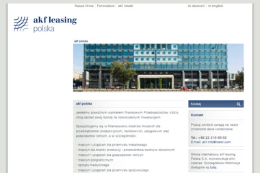 akf leasing Polska S.A. - Leasing Warszawa