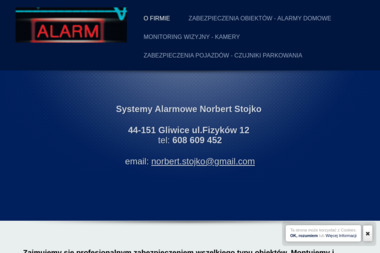 Systemy Alarmowe Norbert Stojko - Serwis Alarmów Gliwice