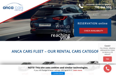 ANCA CARS - Wypożyczalnia samochodów Warszawa