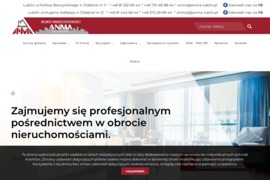 Biuro Nieruchomości ANMA - Wynajem Mieszkań Lublin