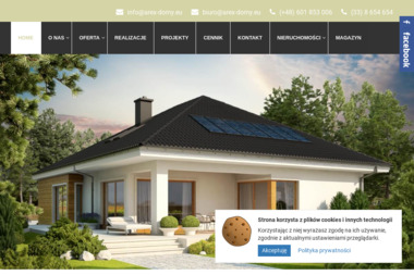 Z.P.R.B. "AREX"  Arkadiusz Cebrat - Budowa Domu z Bali Żywiec