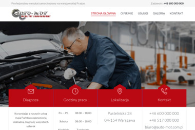 Auto-Mot Serwis Samochodowy - Mechanik Samochodowy Warszawa