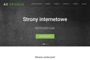 Az-Studio - Strona Internetowa Ł&oacute;dź