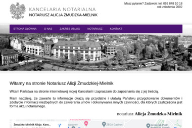 Kancelaria Notarialna - Notariusz Alicja Żmudzka-Mielnik - Porady Prawne Słupsk