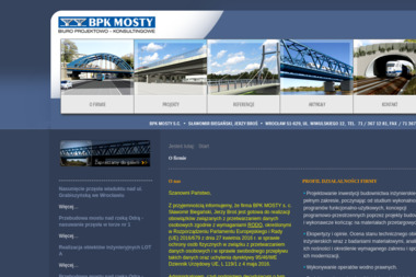 BPK MOSTY s.c - Projekt Hali Stalowej Wrocław