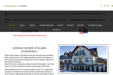 Budekom S.C. - Okna drewniane Sobótka