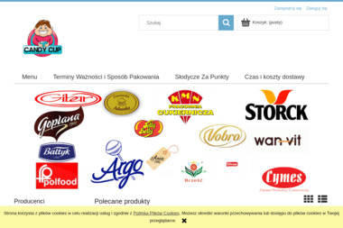 Candy Cup - ciastka, cukierki na wagę