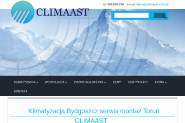 Przedsiębiorstwo Techniczne "Climaast" - Klimatyzacja Biura Bydgoszcz