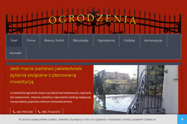 "DAREKS" Dariusz Dąbrowski - Ogrodzenia Palisadowe Niemce