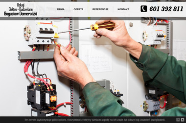 USŁUGI ELEKTRO BUDOWLANE Bogusław Domeradzki - Okresowy Przegląd Elektryczny Żyrardów