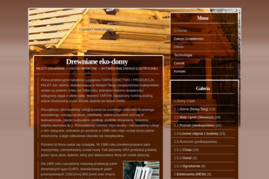 TARTACZNICTWO I PRODUKCJA PALET Jan Jędrol - Domy z bali Nowy Targ