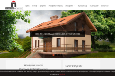 Pracownia Architektoniczna Dariusza Dunajskiego - Projekty Dom&oacute;w Nowoczesnych Olsztyn