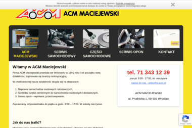 ACM MACIEJEWSKI - Elektronik Samochodowy Wrocław