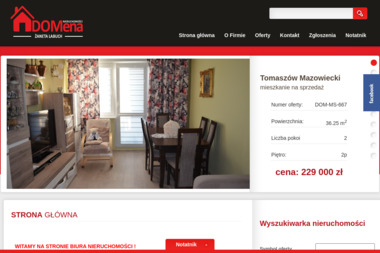 DOMena Nieruchomości - Domy na Wynajem Tomaszów Mazowiecki