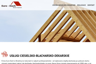 Marek Adamski EURO-DACH - Dachy Brodnica